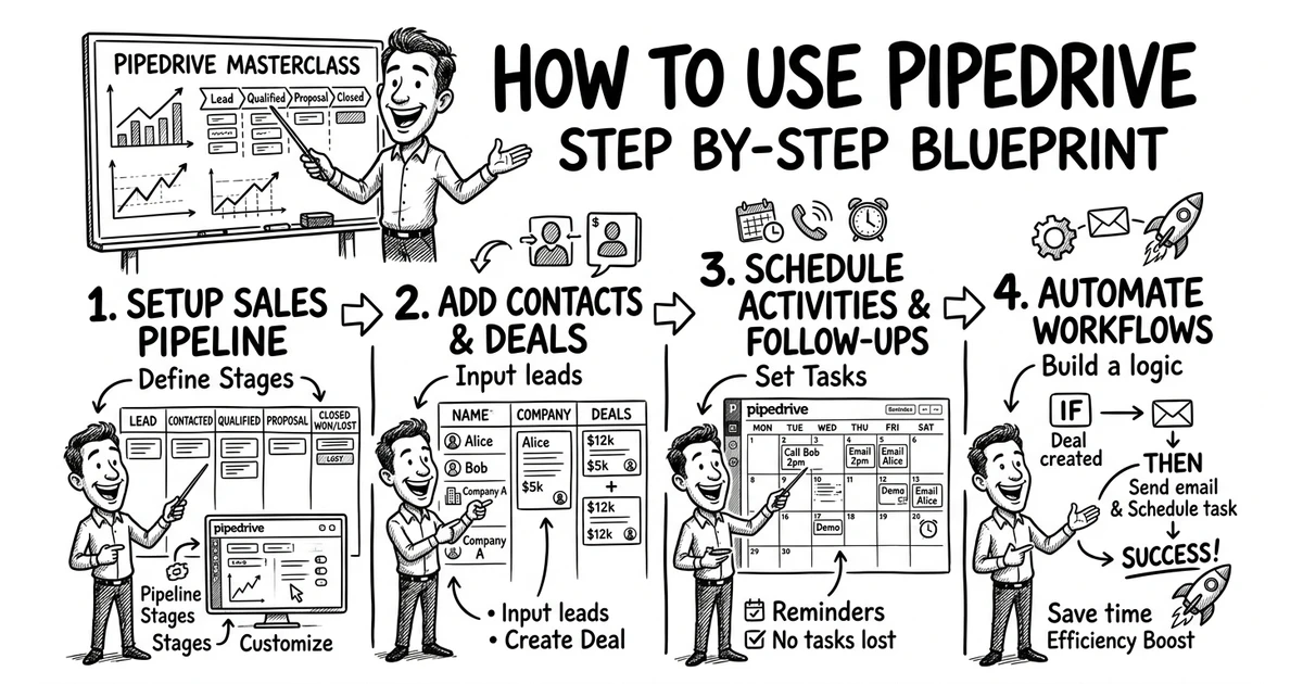 how to use pipedrive