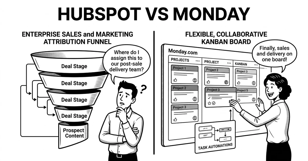 hubspot vs monday crm