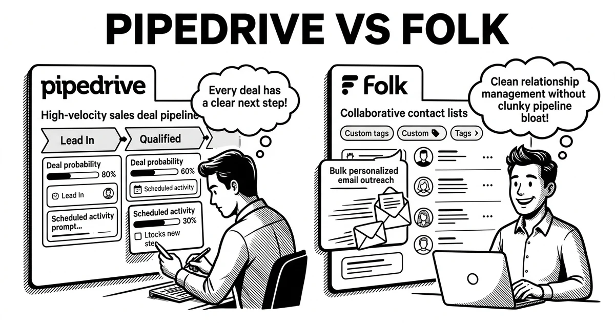 pipedrive vs folk app