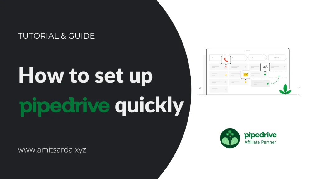 How to set up Pipedrive quickly