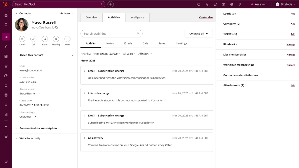 HubSpot CRM: Unified Platform for Every Business Scale